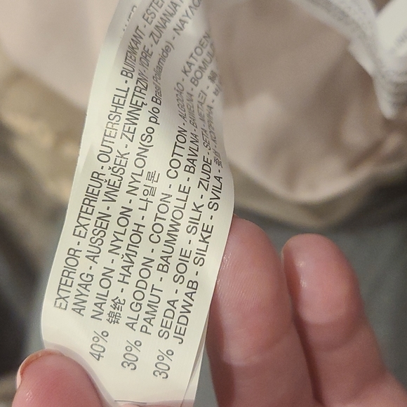 Zara silk blend lace sleeveless gown / dress - Picture 10 of 10